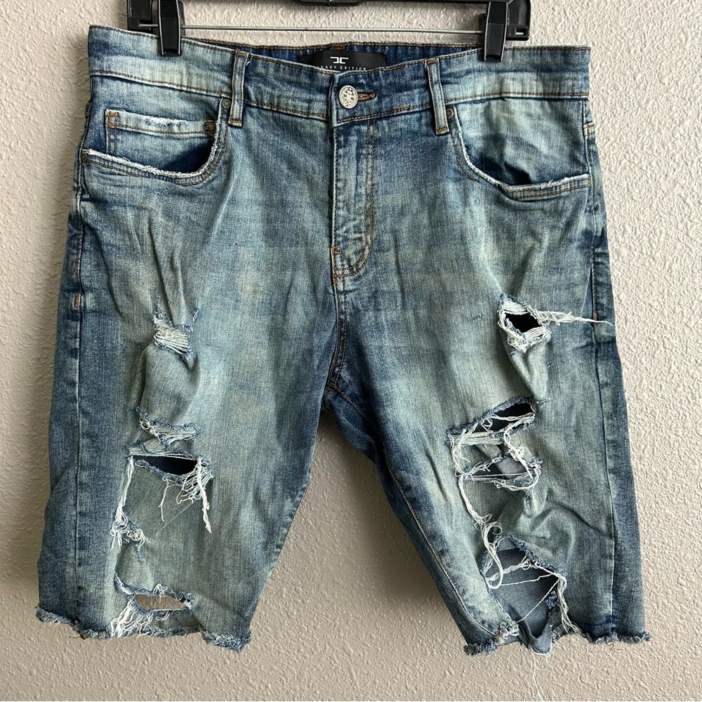 Jordan Craig Distressed Jean Shorts